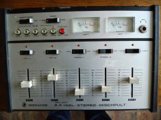mixer audio vintage foto
