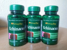 EXTRACT ECHINACEA, 100 capsule, doza mare (400 mg), cel mai bun pret in Romania! foto