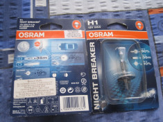 Becuri Osram H1 Night Breaker 12 V 55W originale foto