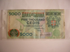 BBS1 - GHANA - 5 000 CEDIS foto