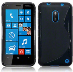 Husa Nokia Lumia 620 TPU S-LINE Black foto