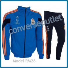 Trening ADIDAS REAL MADRID - UEFA Champions League - Bluza ADIDAS si Pantaloni Conici ADIDAS - Calitate Garantata - Pret special - LIVRARE GRATUITA foto