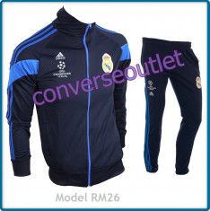 Trening ADIDAS REAL MADRID - Bluza si pantaloni conici - Modele noi Pret Special foto