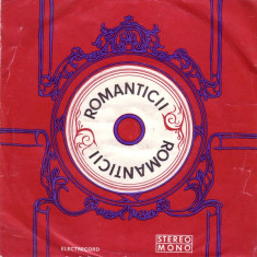 Romanticii - Clipele / Daca Pleci Acum / Nu Te Mint / Intrebare (dupa Creedence Clearwater Revival, Ray Charles, The Free si John Lennon) (7")