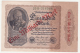 (1) BANCNOTA GERMANIA - 1 MILLIARDE MARK - 15 DECEMBRIE 1922, SUPRATIPAR, Europa