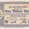 (5) BANCNOTA (NOTGELD) - GERMANIA - AACHEN - 1.000.000 MARK 1923 (20 IULIE 1923)