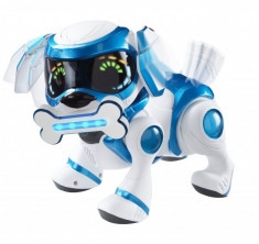 Teksta Dalmatian Robotic Puppy Blue - Caine robot noua jucarie a momentului! foto