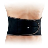 Brau, centura abdomen -spate - Ceinture Nike Movement Support Waist Wrap noir, marimi: S, M foto