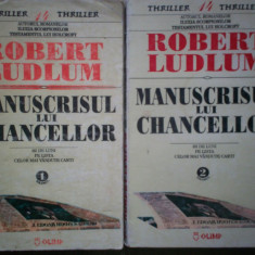 ROBERT LUDLUM--MANUSCRISUL LUI CHANCELLOR 2 VOL.C14 /721