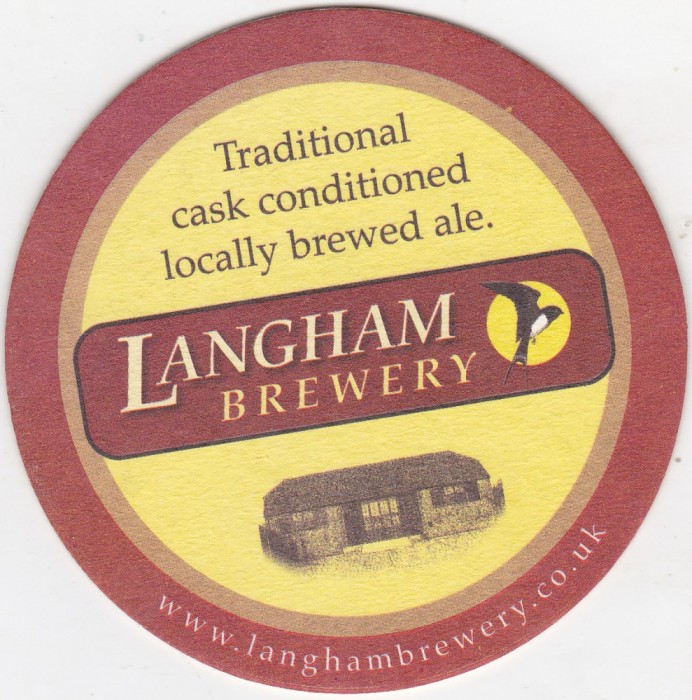 Suport de pahar / Biscuite LANGHAM BREWERY