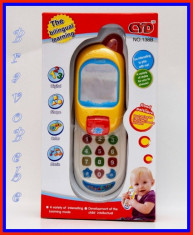 Telefon de jucarie - Slider Bebe Phone - pentru bebelusi vorbareti! foto