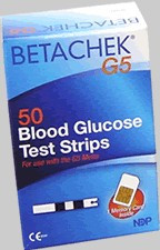 Teste pentru glucometru BETACHEK G5 (50 buc+1 card memorie) foto