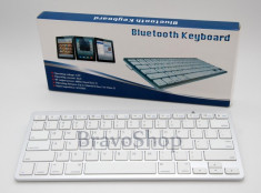 Tastatura Bluetooth Wireless pentru telefoane, tablete, (iPhone iPad Samsung Android) foto