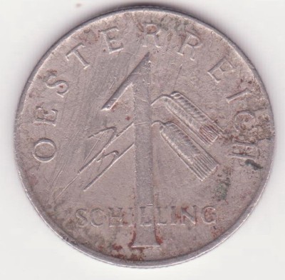(M196) MONEDA AUSTRIA - 1 SCHILLING 1934 foto