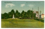 1347 - RM. VALCEA, Park and Bank - old postcard - unused, Necirculata, Printata