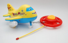 Avion cu Radio Control (Muzica si lumini) - Jucarie distractiva! foto