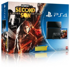Consola Sony Playstation 4 And Infamous Second Son Ps4 foto