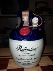 Vand Whisky Ballantine&amp;#039;s de colectie, sticla foarte rara foto