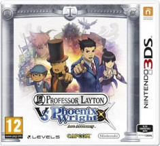 Professor Layton Vs Phoenix Wright Ace Attorney Nintendo 3Ds foto