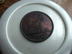 JN. 1 penny 1942 Irlanda, nr 2 foto