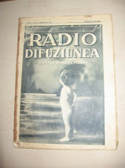 RADIO DUFUZIUNEA - ANUL 1, NR 1/1928 // RARITATE !!! foto