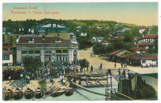 278 - TURTUCAIA, harbor - old postcard - used foto