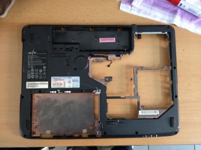 bottomcase Acer Aspire 7220 A25.40