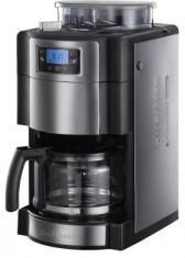 NOU! Cafetiera Russell Hobbs Allure Grind &amp;amp; Brew cu rasnita integrata, 9 setari de rasnire si timer 24 ore foto