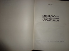 Biologia si principiile vanatului ( cu numeroase figuri)-A.Comsia foto