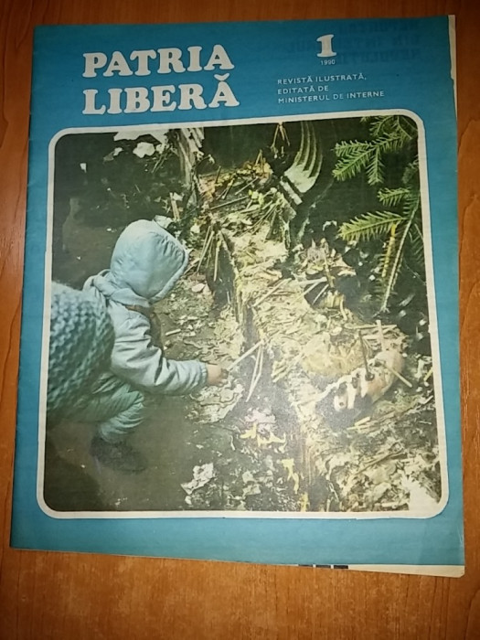 revista patria ibera nr,1/1990 -primul nr. dupa revolutie,art. revolutia romana