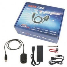 ADAPTOR USB 2.0 SATA IDE ESATA DVD-RW RACK EXTERN 2,5 si 3,5 foto