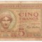 MADAGASCAR 5 FRANCS FRANCI ND (ca.1937) Uzata