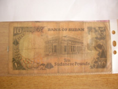 BBS1 - SUDAN - 10 LIRE foto