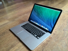 MacBook PRO RETINA Display 15&amp;#039;&amp;#039; *Model 2013* Procesor 2.6GHz QUAD CORE i7 !!! 2 Placi Video 2GB !!! QWERTY US !! CA NOU - CEL MAI MIC PRET !!! foto