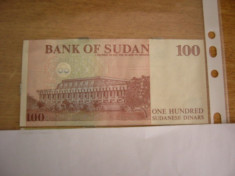 BBS1 - SUDAN - 100 DINARI foto