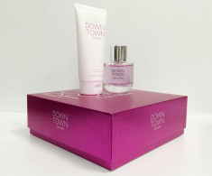 Parfum Calvin Klein Downtown SET 90 ML Apa de parfum + 200 ML lotiune de corp, pentru femei foto