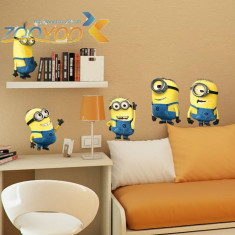 Autocolant Despicable Me 2 Minions Sticker Perete Minioni 2018 Camera Copiilor foto