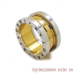 Inel BVLGARI Placat Cu Aur 18K - Marime Disponibila : 8 foto