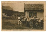 1331 - ETHNIC and Farmhouse - old postcard - used - 1929