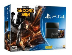Consola Sony PlayStation 4 And InFamous Second Son Ps4 foto