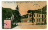 696 - SLANIC MOLDOVA, Bacau, Hotel Cerbu - old postcard - used - 1910, Circulata, Printata