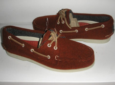 Mocasini barbat SPERRY TOP SIDER originali noi lana + piele 42 foto