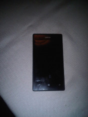 SMARTPHONE NOKIA LUMIA 520 BLACK DEFECT- NU PORNESTE! foto