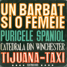 Orchestra Electrecord_Dan M&icirc;ndrila - Un Barbat Si O Femeie_Puricele Spaniol_Catedrala Din Winchester_Tijuana-Taxi (7")