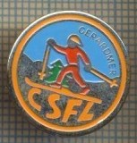 1564 INSIGNA SPORTURI DE IARNA -TURISM MONTAN? - CSFL - GERARDMER -starea care se vede