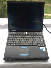 Laptop COMPAQ EVO N620C -Intel Pentrium M-1,5Ghz -RAM 512Mb -HDD 60Gb -DVD -2 Baterii- 4ore !!! Perfecta stare de functionare ! foto