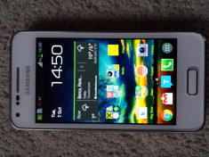 Samsung Galaxy Advance, Alb, 8GB, 768MB RAM, 4&amp;quot; WVGA Samoled, 2 baterii, Rootat foto