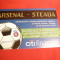 Card Citi Financial - Meci Fotbal Arsenal-Steaua 2007