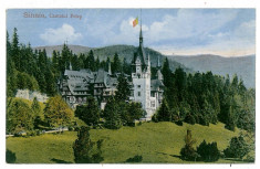 1843 - Prahova, SINAIA, Castelul PELES - old postcard - used - 1918 foto