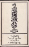 Suetin -Manual de teorie in sah- limba germana, Alta editura